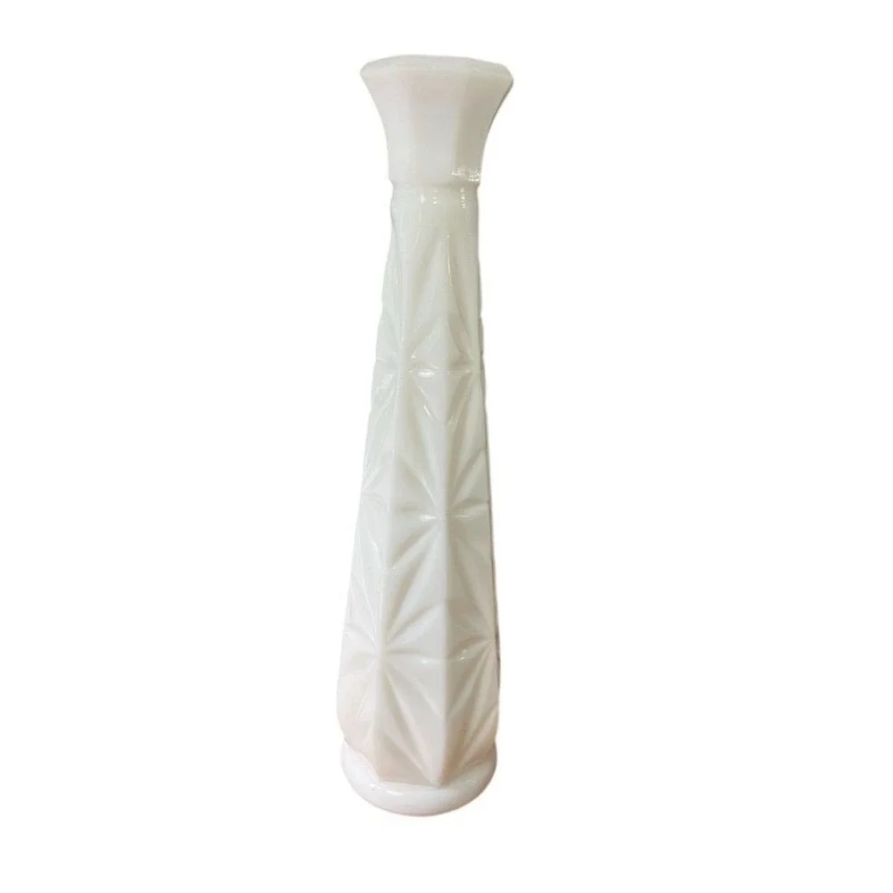 Vintage‎ Hoosier Milk Glass Bud Vase 9